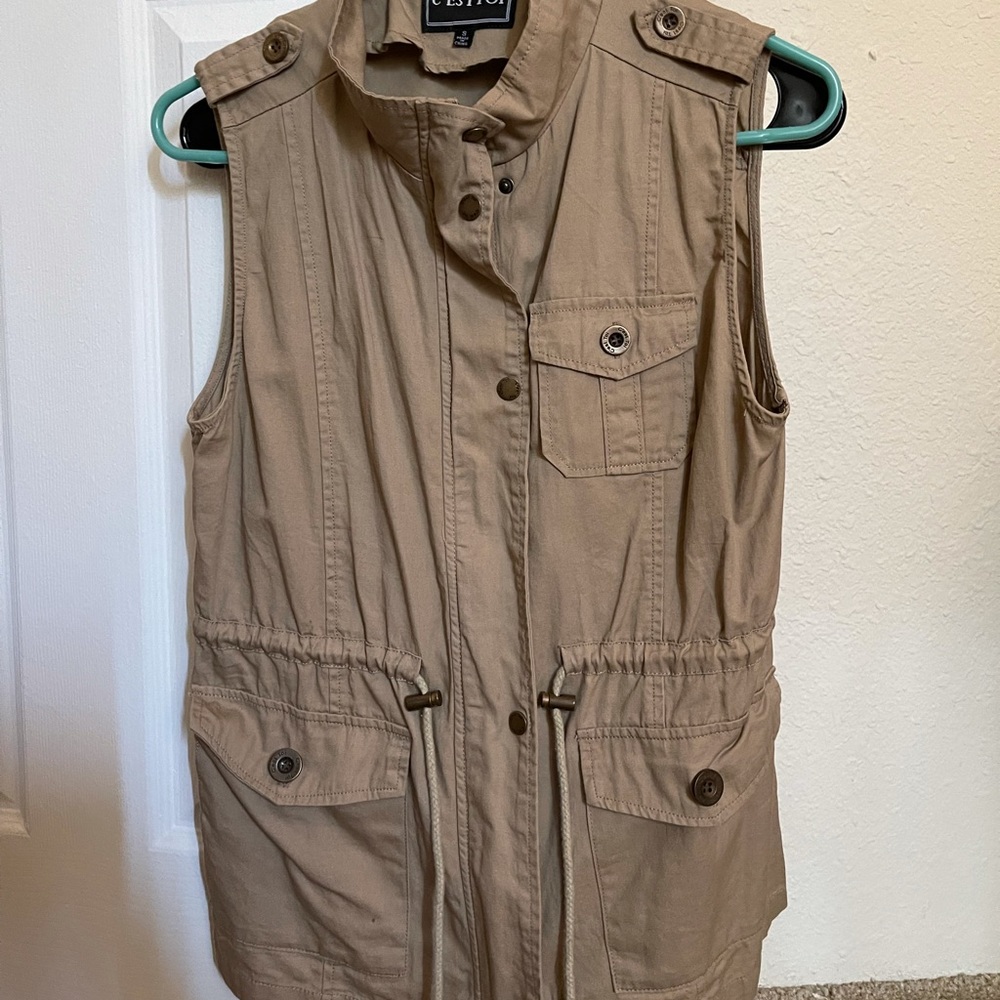Brown Canvas vest